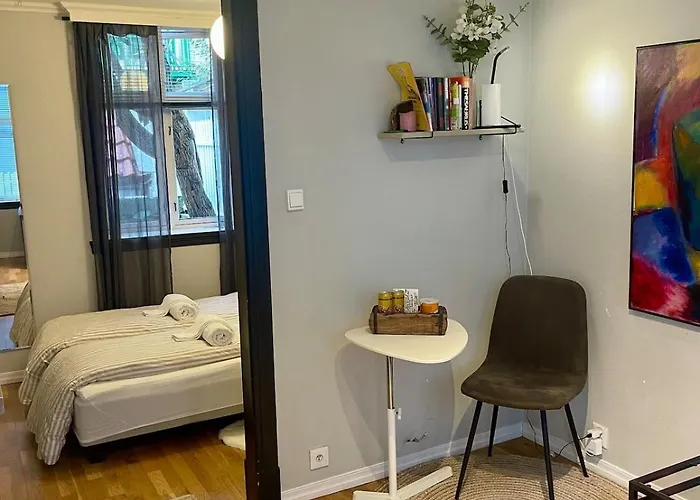 Central Studio Apartment Leilighet *